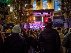 Supporting image for story: 'Bigger, brighter and more magical than ever': Newport Christmas lights event 'transformed' for 2025