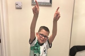 Nine-year-old Oscar Smith from Shrewsbury 