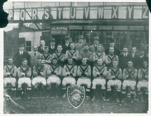 The Third Division (North) winning squad of 1923/24