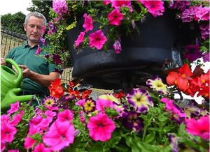 Oswestry impressed the In Bloom judges again this year with its floral displays that were kept in tip-top condition throughout the summer