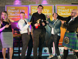 Supporting image for story: Black Country Business Festival: Grand Theatre 'number cruncher' crowned comedy challenge champion