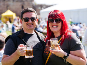 Supporting image for story: Spring festival delights crowds at Ludlow Castle