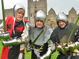Supporting image for story: In-tents medieval day at Ludlow Castle