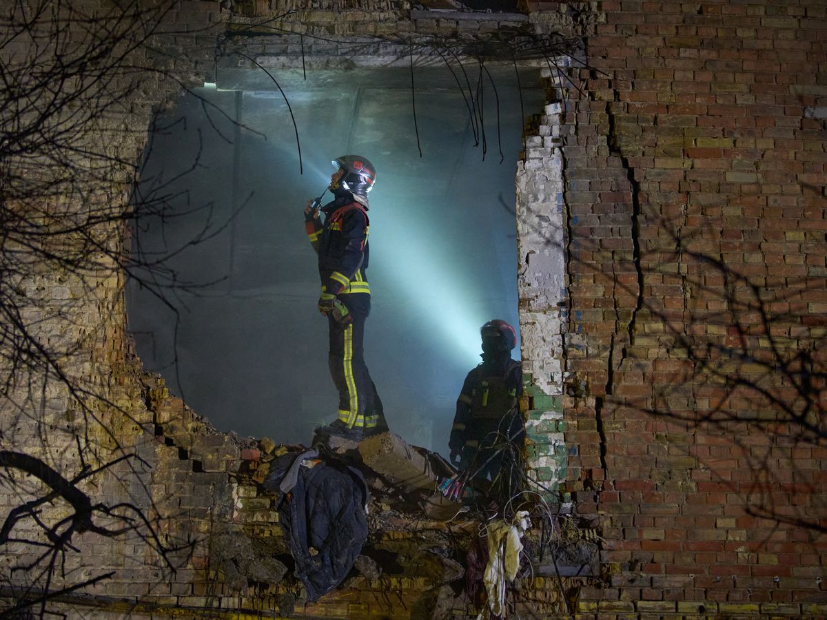 Russian attacks kill two in Kyiv as diplomatic efforts to end war gain momentum