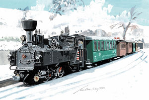 Christmas cards are still available from the railway website
