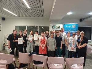 District Young Chef competitors