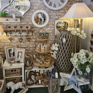 The shop is filled with an array of homewares, furniture, lighting, accessories, art, and gifts