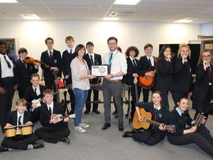 Supporting image for story: Telford school wins award for music excellence