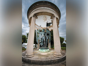 Supporting image for story: War memorial in Shrewsbury's Quarry has status upgraded