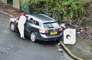 ...before making their getaway