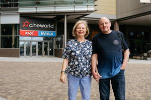 Pamela Brownjohn and John Caddick from Telford.