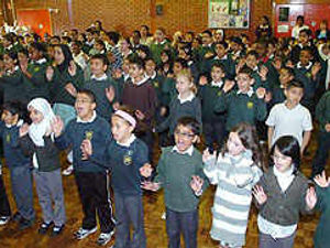 Supporting image for story: Riveting reads as pupils go for a record
