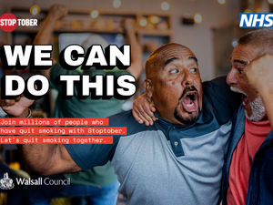 Supporting image for story: Quit together this Stoptober with Walsall’s full range of stop smoking aids