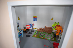 Children and families enjoyed a day of role play at the new Tiny Town centre in Newport