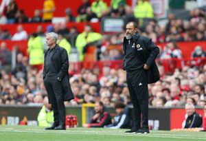 Nuno Espirito Santo and Jose Mourinho (AMA)