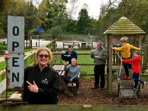 Supporting image for story: Shrewsbury cafe on edge of flooded River Severn reopens as water level drops
