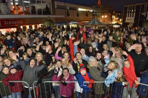 Halesowen Christmas lights switch-on