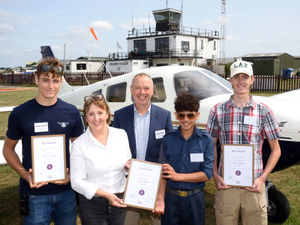 Supporting image for story: Foundation supports five young people to fly