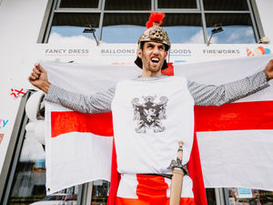 Supporting image for story: Shropshire fancy dress shop almost out of England stock ahead of Euro 2021 final