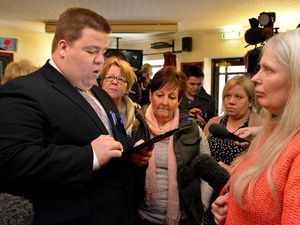 Supporting image for story: Supporters' tears for Stafford Hospital as downgrading announced