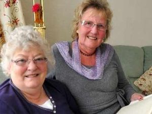 Supporting image for story: Edna reunited with 1961 Shropshire bridesmaid