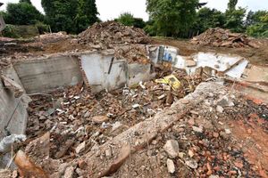 The former basement of the nursing home