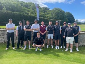 SH Team with President Nigel Chesters