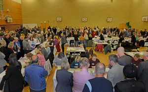 Politicians gathered overnight for the Telford and Wrekin count