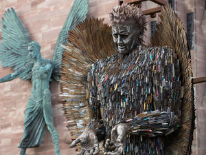 Supporting image for story: Shropshire's Knife Angel to go to Birmingham