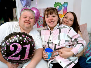 Supporting image for story: Dudley girl whose family were told she wouldn't live to two defies the odds on 21st birthday