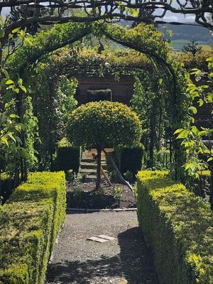 James and Katy Tanner are no longer able to open their gardens to visitors due to coaches being unable to tackle the lanes in Church Preen. Picture: James & Katy Tanner