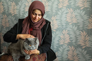Sugra Sabri, from Walsall, fostered him with her daughter Razeenah, and eventually, they adopted him fully
