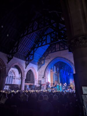 The show at St Leonard's Church