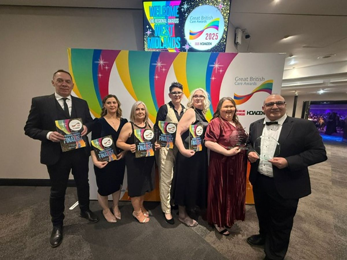 Triple honour for Midlands based care group at Great British Care Awards