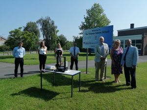 Supporting image for story: 3D printer donated to Wem school for future generation of engineers