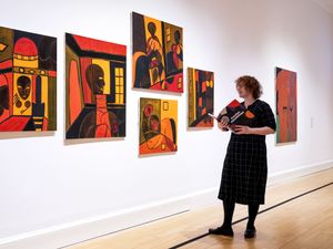 Supporting image for story: Edinburgh hosts first retrospective of African artist who calls the city home