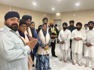 The opening of the new Guru Nanak Darbar, Smethwick