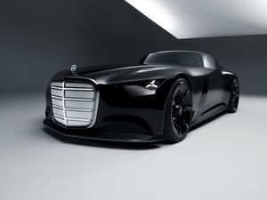 Supporting image for story: The Mercedes Vision Iconic Concept uses the past to inspire the future