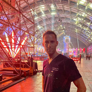 Andrew Foot has taken on the challenge of Ninja Warrior UK