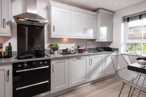 Kitchen in a Norbury style home