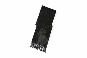 Ralph Lauren Big Pony Wool-Blend Scarf