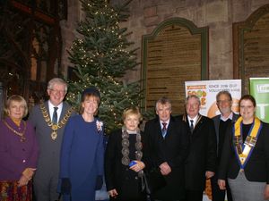 Supporting image for story: Large turnout for Tree of Light dedication
