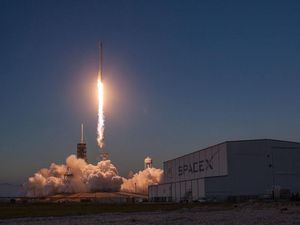 Supporting image for story: SpaceX just launched and landed its third already used rocket