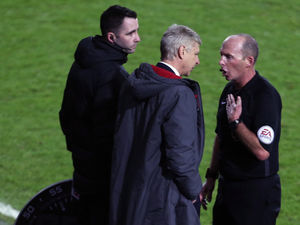Supporting image for story: Arsene Wenger to serve touchline ban following West Brom penalty row
