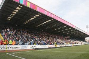 Town fans took a massive following to Rochdale on Good Friday (AMA)