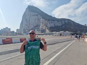 Supporting image for story: "It was very emotional": Wolverhampton man walks for three days and nights through Spain for charity following mum's death