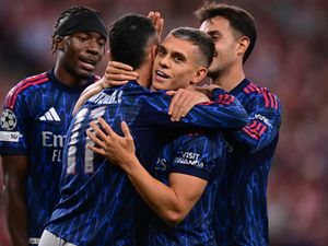 Supporting image for story: Arsenal super-subs Gabriel Martinelli and Leandro Trossard earn win in Bilbao