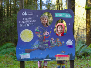 Supporting image for story: The magic of Room On A Broom comes to Shropshire beauty spot