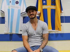 Supporting image for story: New-boy is determined to make up for lost time