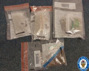 Some of the drugs which were recovered in Lye.